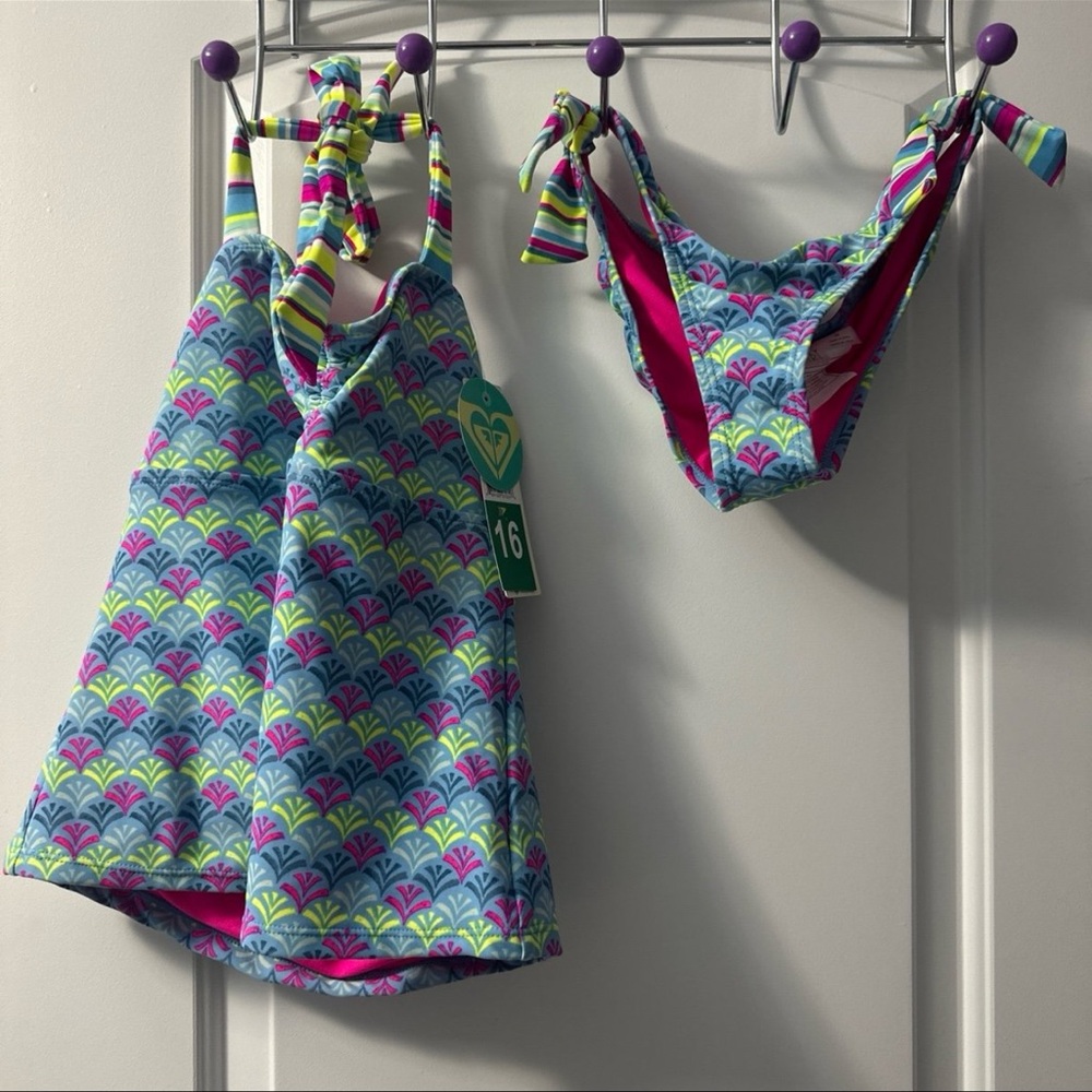 Roxy Tween UPF 50+ Tween Tankini: 16